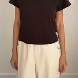 The Little Boy Tee - Dark Cacao