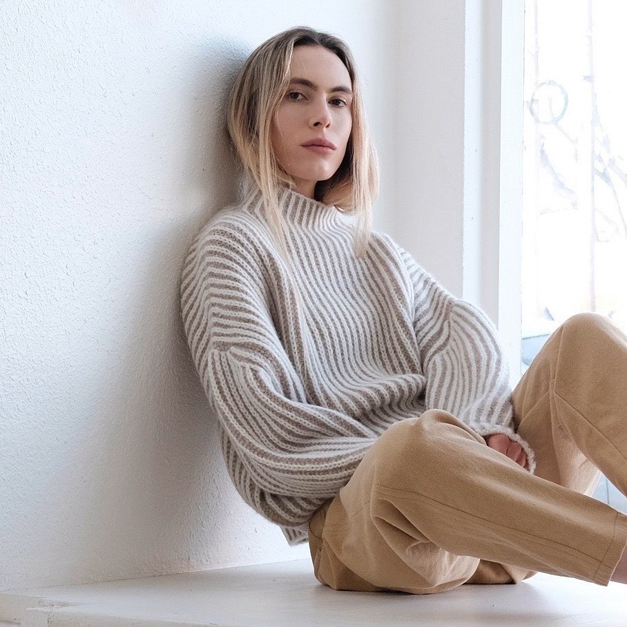 Micaela Greg Ines Sweater in Oatmeal – Jones + Co
