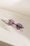 Purple lenses Eva masaki sunglasses