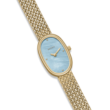 Jane Small Watch Tethered - Gold and Sky