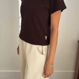 The Little Boy Tee - Dark Cacao
