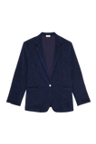 Front of Cord Blazer in Navy