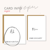 You Have Mine Letterpress Card — view 3