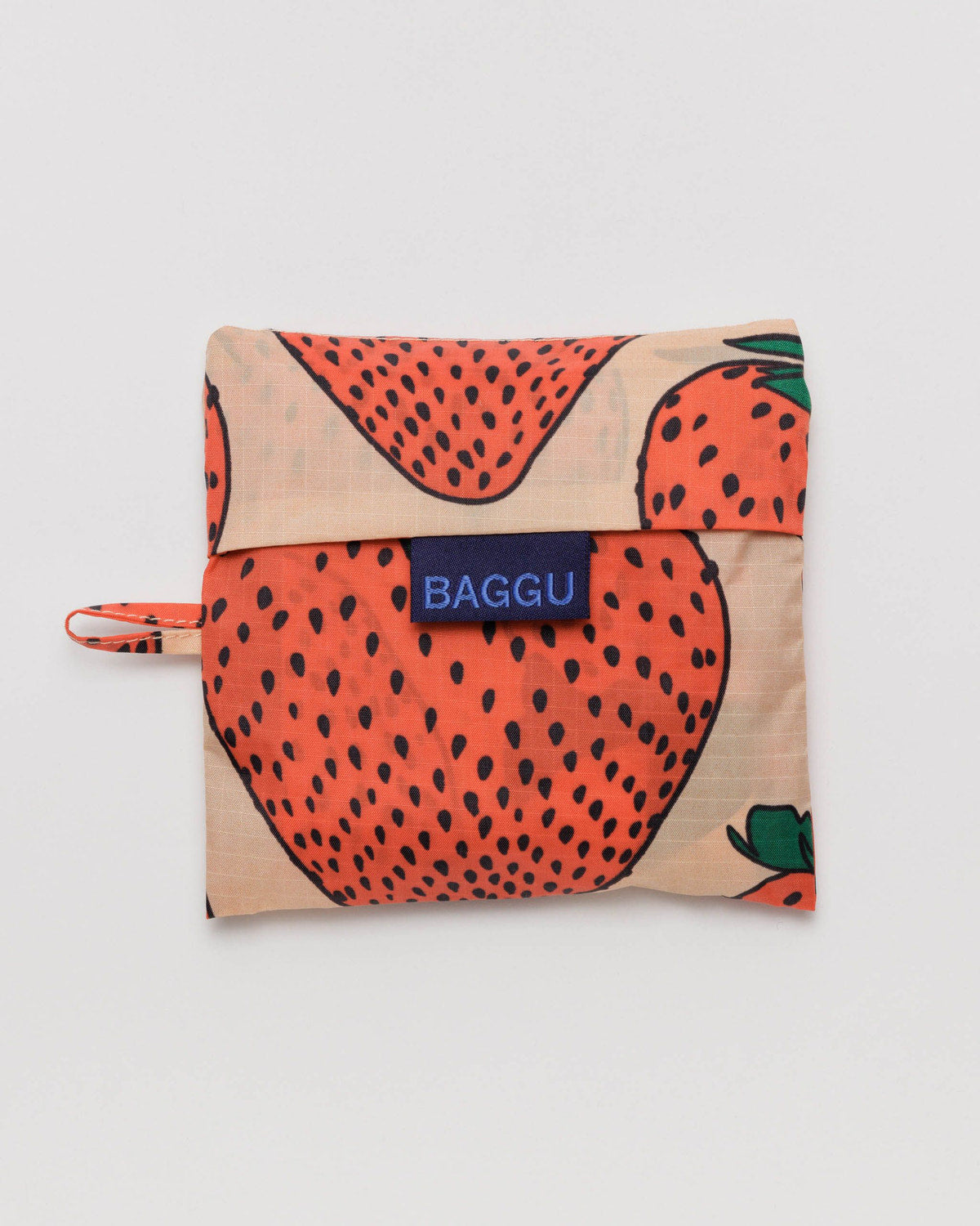 Standard Baggu - Strawberry, detail