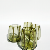 Olivia Short Glass - Green
