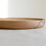 view of edge of Rustic Hickory Catchall Dish