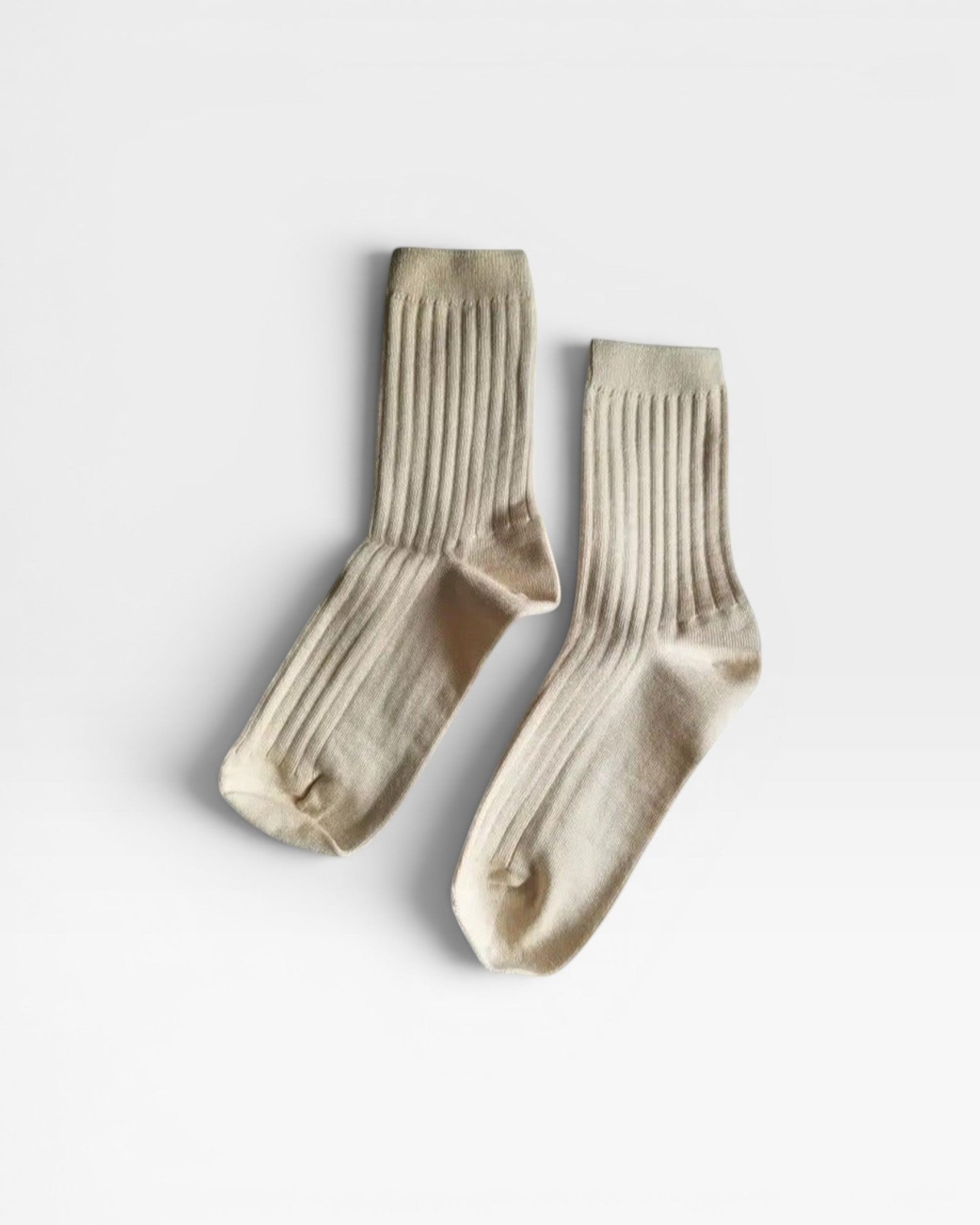 Her Socks in Porcelain