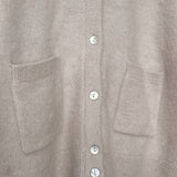 Amélie Alpaca Cardigan - Smoke