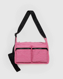 Azalea Pink Medium Cargo Shoulder Bag