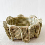Amsha Serpent Sweetgrass Basket