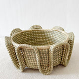 Amsha Serpent Sweetgrass Basket