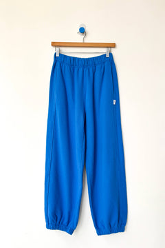 French Terry Balloon Pants - Lagoon