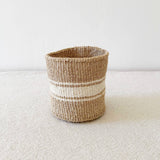 Storage Plant Basket - Striped Sand