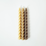 Spiral Taper Beeswax Candle