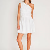 Jett Dress - White Eyelet