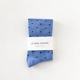 Polka Dot Sneaker Socks — view 2