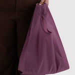 Standard Baggu - Wild Plum, folded