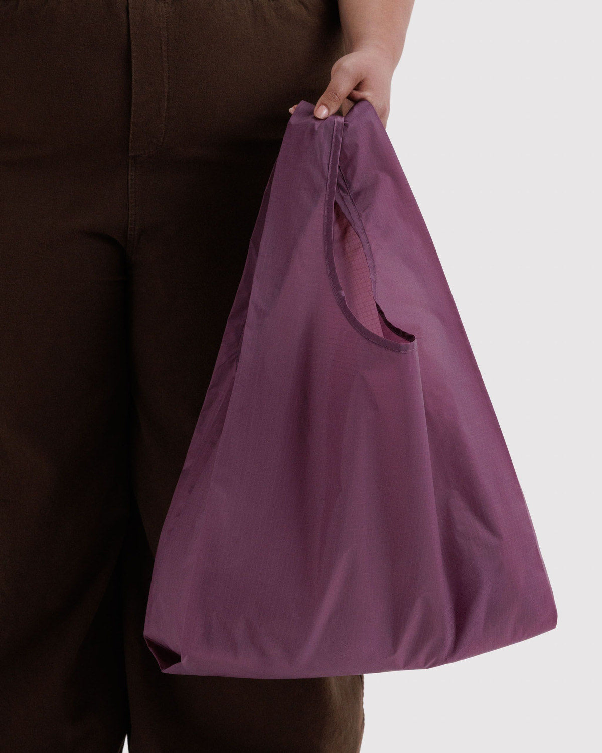 Standard Baggu - Wild Plum, folded