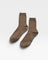 Her Socks Dark Tan