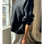 Side of Naturelle Tee - Black