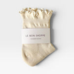 Ruffled Hugger Crew Socks — view 4