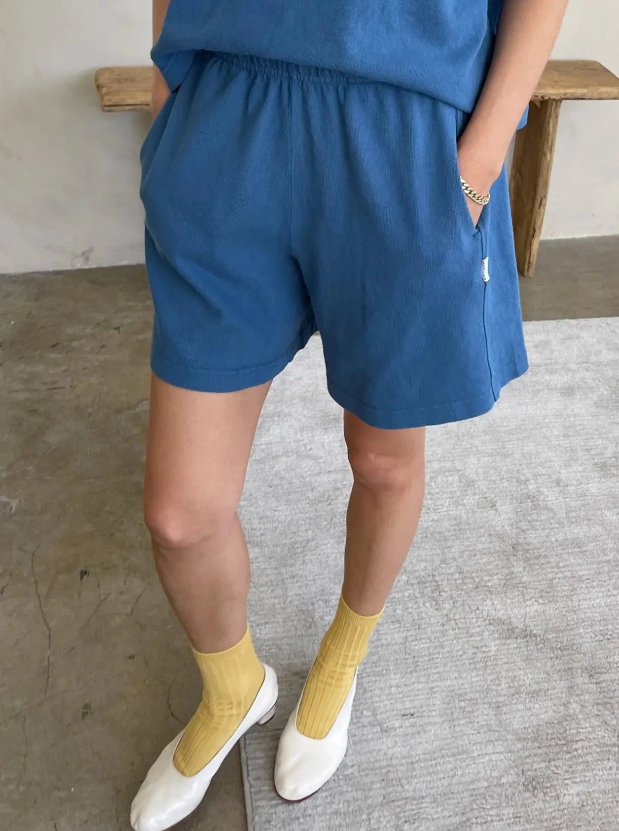 Flared Basketball Shorts - Ocean