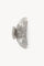 Grey shell style claw clip on a white background. 