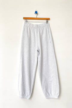 French Terry Balloon Pants - Icy Grey