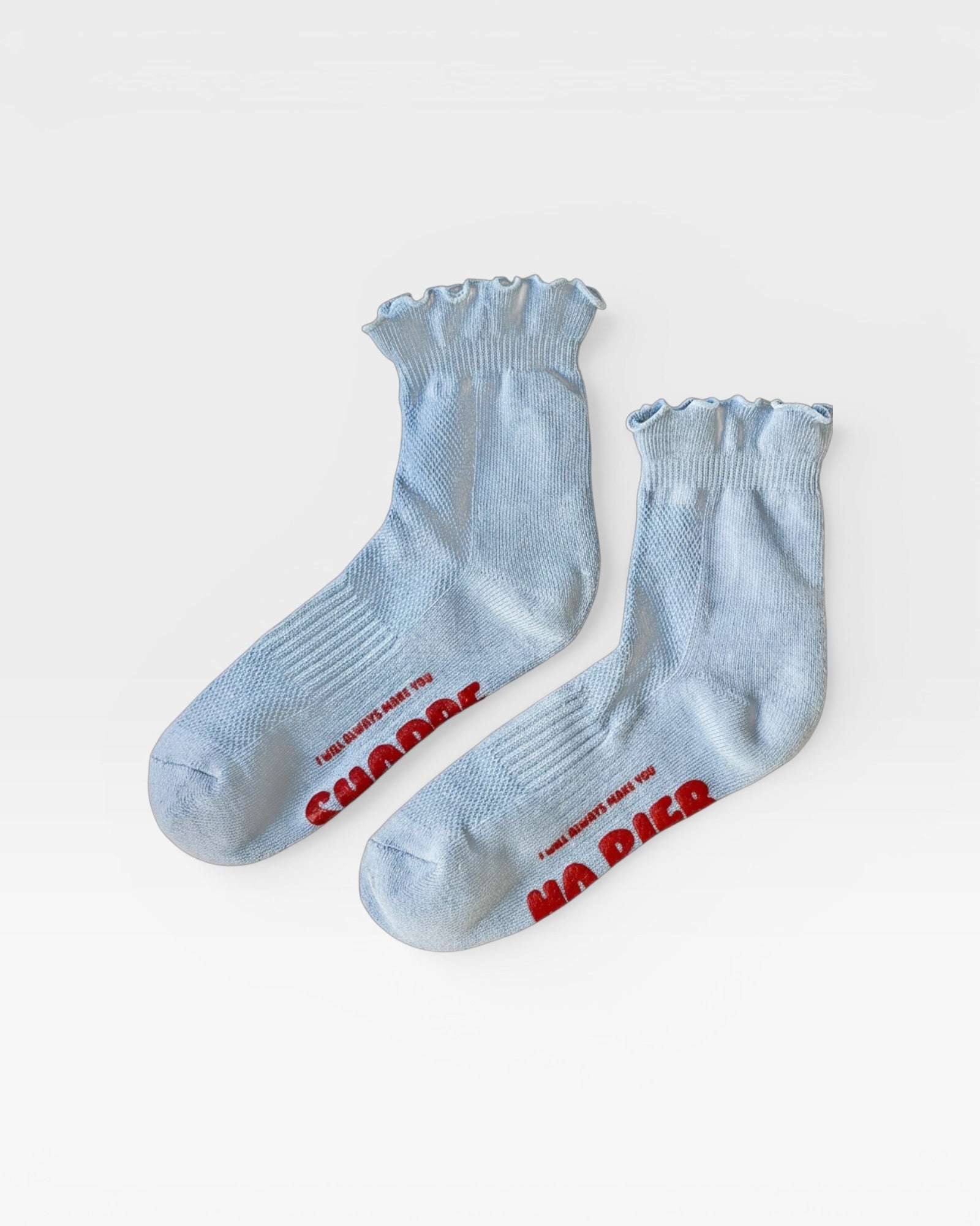 Ruffled Hugger Crew Socks — view 5