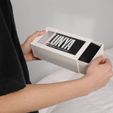 Weighted Silk Sleep Mask - Immersed Black