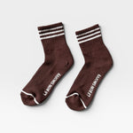 Girlfriend Socks in Mahogany