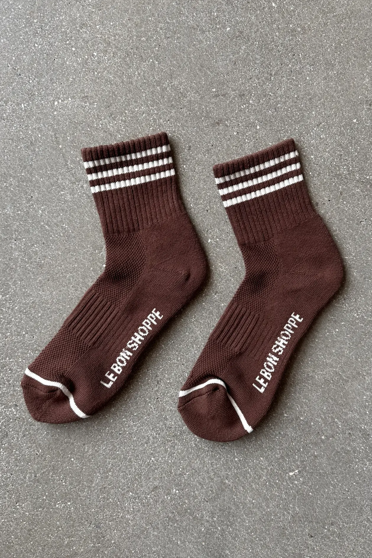 Girlfriend Socks in Mahogany