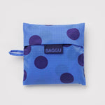 Standard Baggu - Blue Polka Dot, flat lay