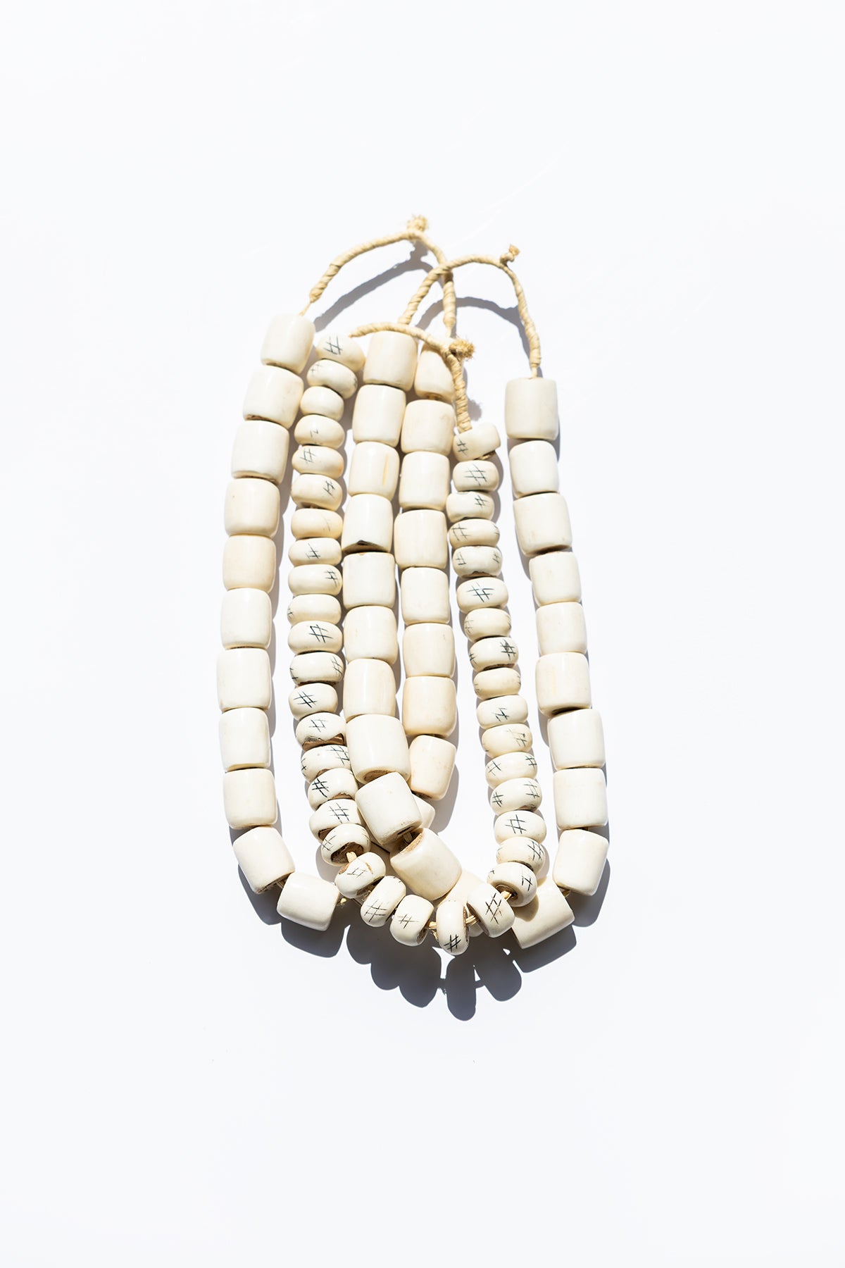 African Bone Trading Beads
