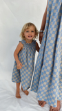 Marlow Dress - Cloud Check