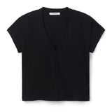 Alanis V Neck - True Black