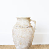 Antique Turkish Ceramic Olive Oil Pot