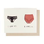 People I've Loved I Like You, I Love You Card