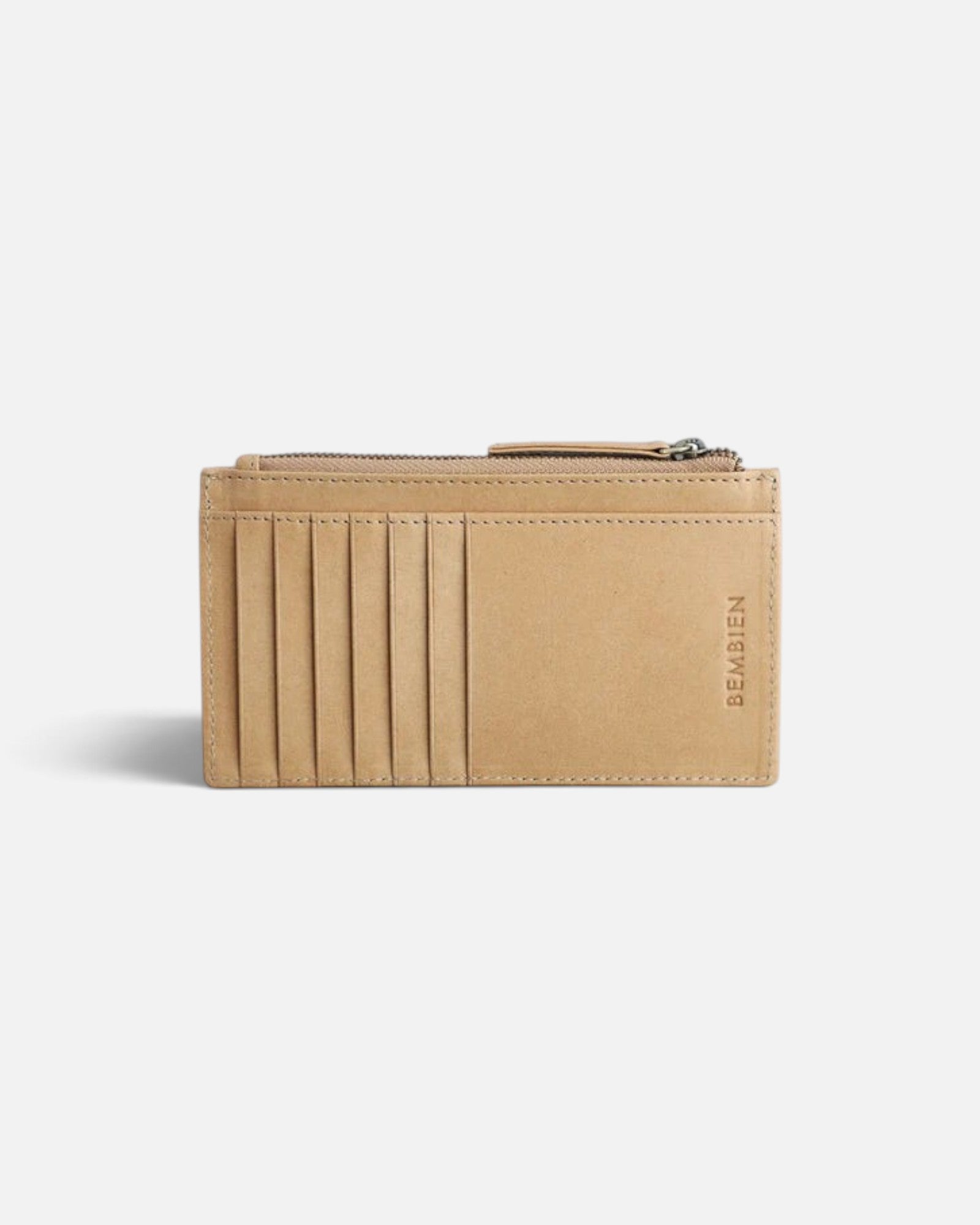 BEMBIEN-Card-Case-Large-Caramel-Back