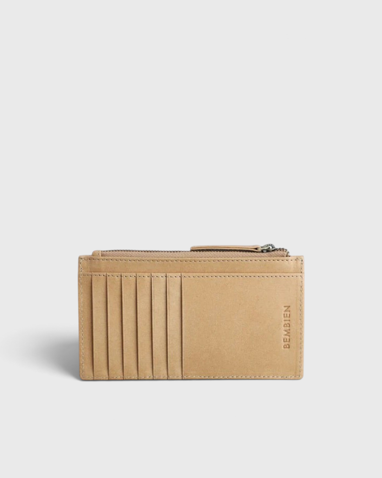 BEMBIEN-Card-Case-Large-Caramel-Back