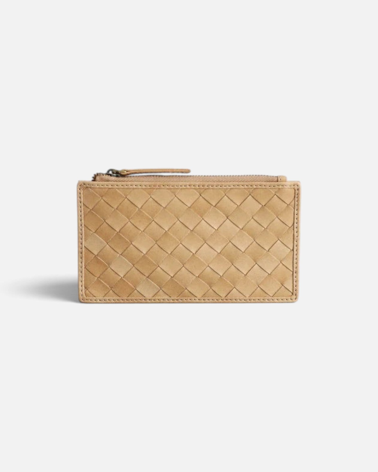 BEMBIEN-Card-Case-Large-Caramel-Front