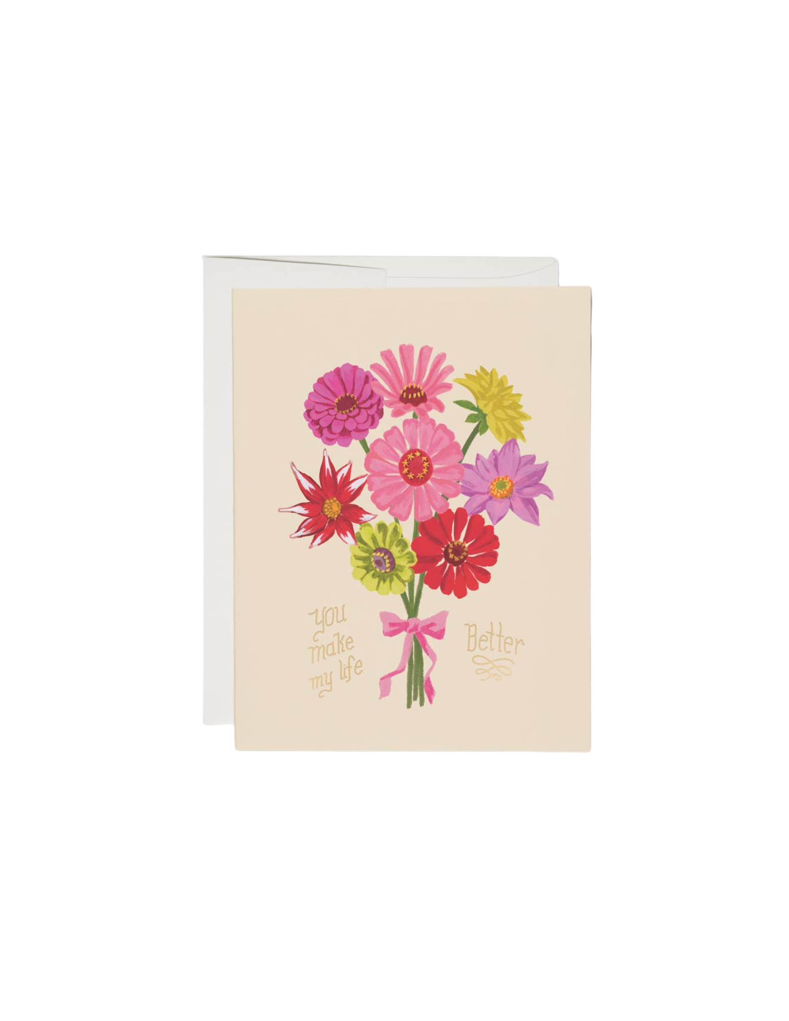 Better Life Flowers Card