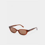 Romi Sunglasses - Transparent Rust
