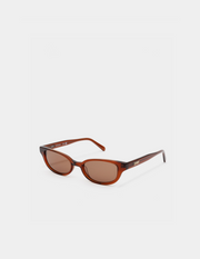 Romi Sunglasses - Transparent Rust