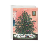 Tinsel Tree Holiday Card