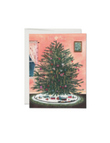 Tinsel Tree Holiday Card