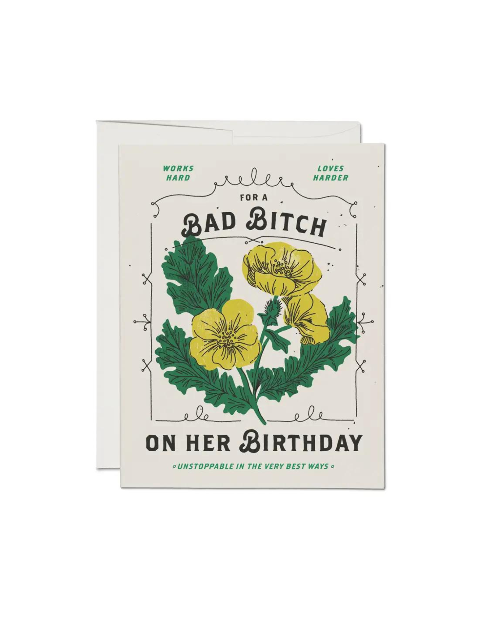 Bad Bitch Birthday Card