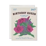Birthday Queen Seeds Card