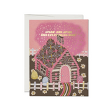 Gingerbread House Holiday Card