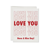 Grocery Bag Love Greeting Card
